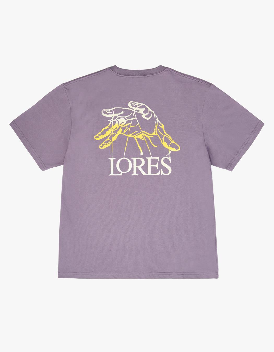 ★LORES★ Puppet Logo L/S Tee Purple LORES Puppet Logo Gradient S/S Tee - Purple | International